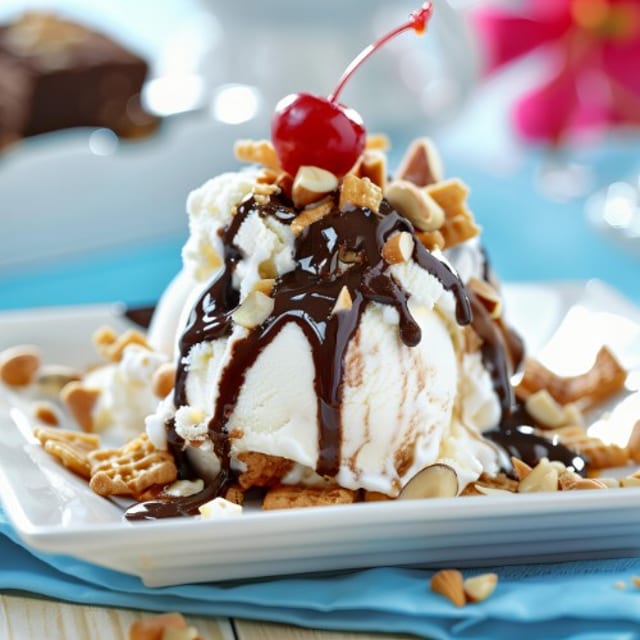 Ice Cream A La Cart.